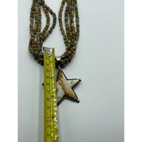 JAY KING 925 Sterling Turquoise Necklace w/ Jasper - Picture 9 of 12